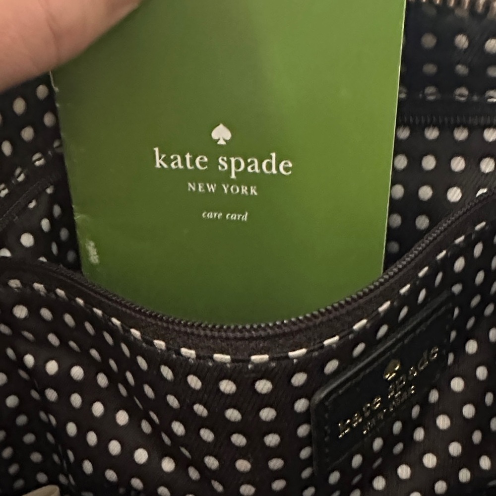 Kate Spade Black Leather Crossbody Bag with Bow Detail - Picture 6 of 8